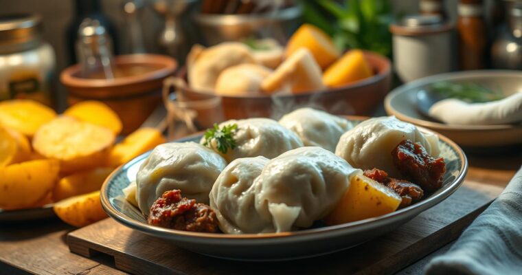 chipped beef flour dumplings potatoes recipe