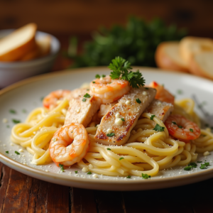 chicken and shrimp