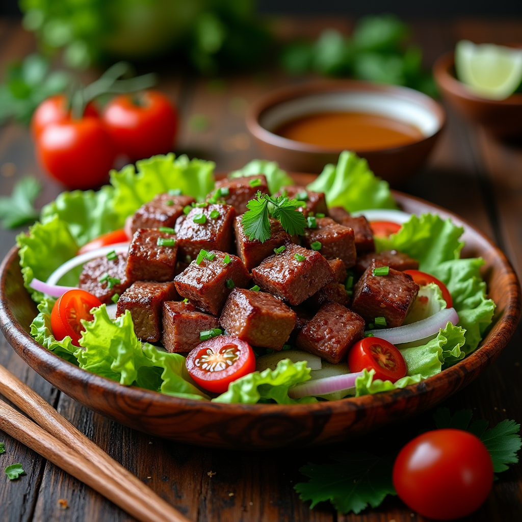 shaking beef r